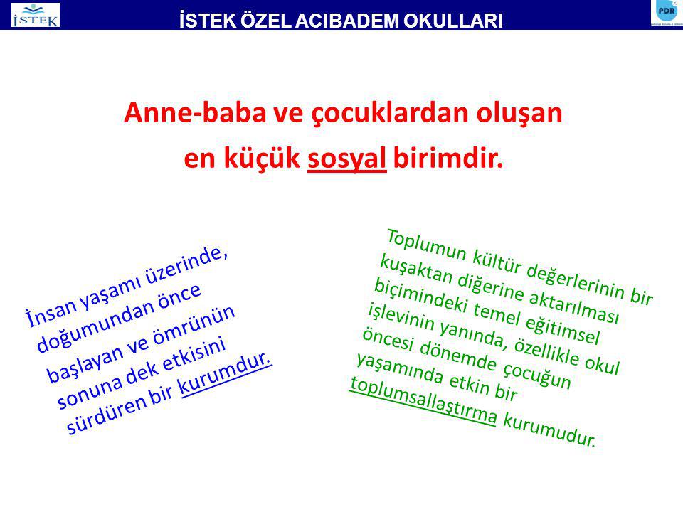 İSTEK ÖZEL ACIBADEM OKULLARI ppt indir